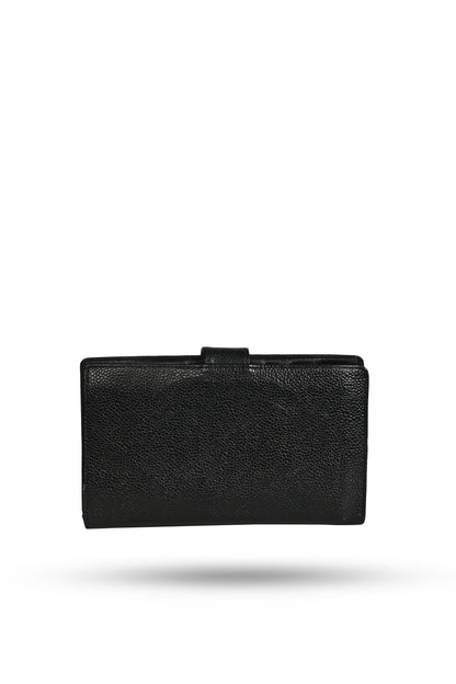 Chanel Caviar Leather Long Wallet