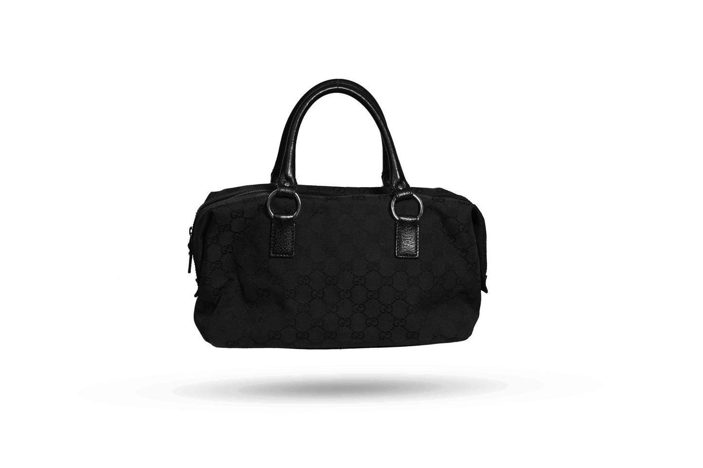 Gucci Monogram Canvas Boston Bag