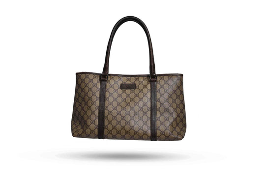 Gucci GG Ophidia Shopping Leather Tote