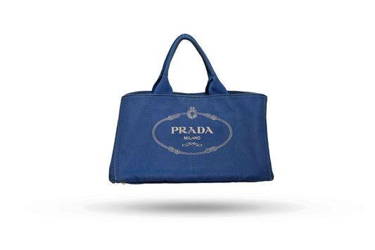 Prada Electric Blue Canapa