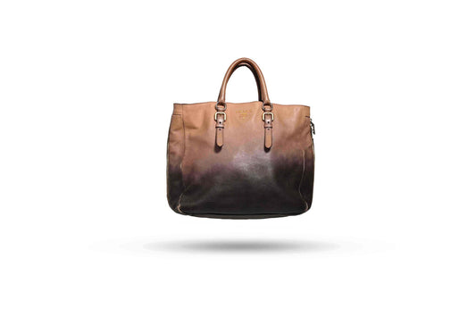 Prada Ombre Leather Tote