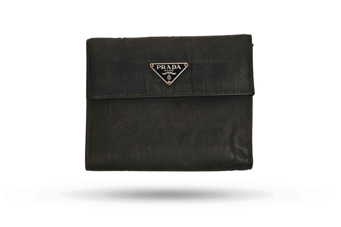 Prada Black Nylon Wallet