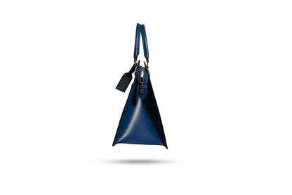 Louis Vuitton Acure Blue Epi Leather Riveria Bag