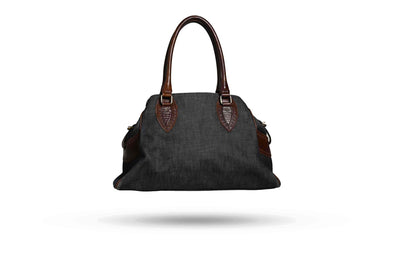 Fendi Etniko Denim Shoulder Bag