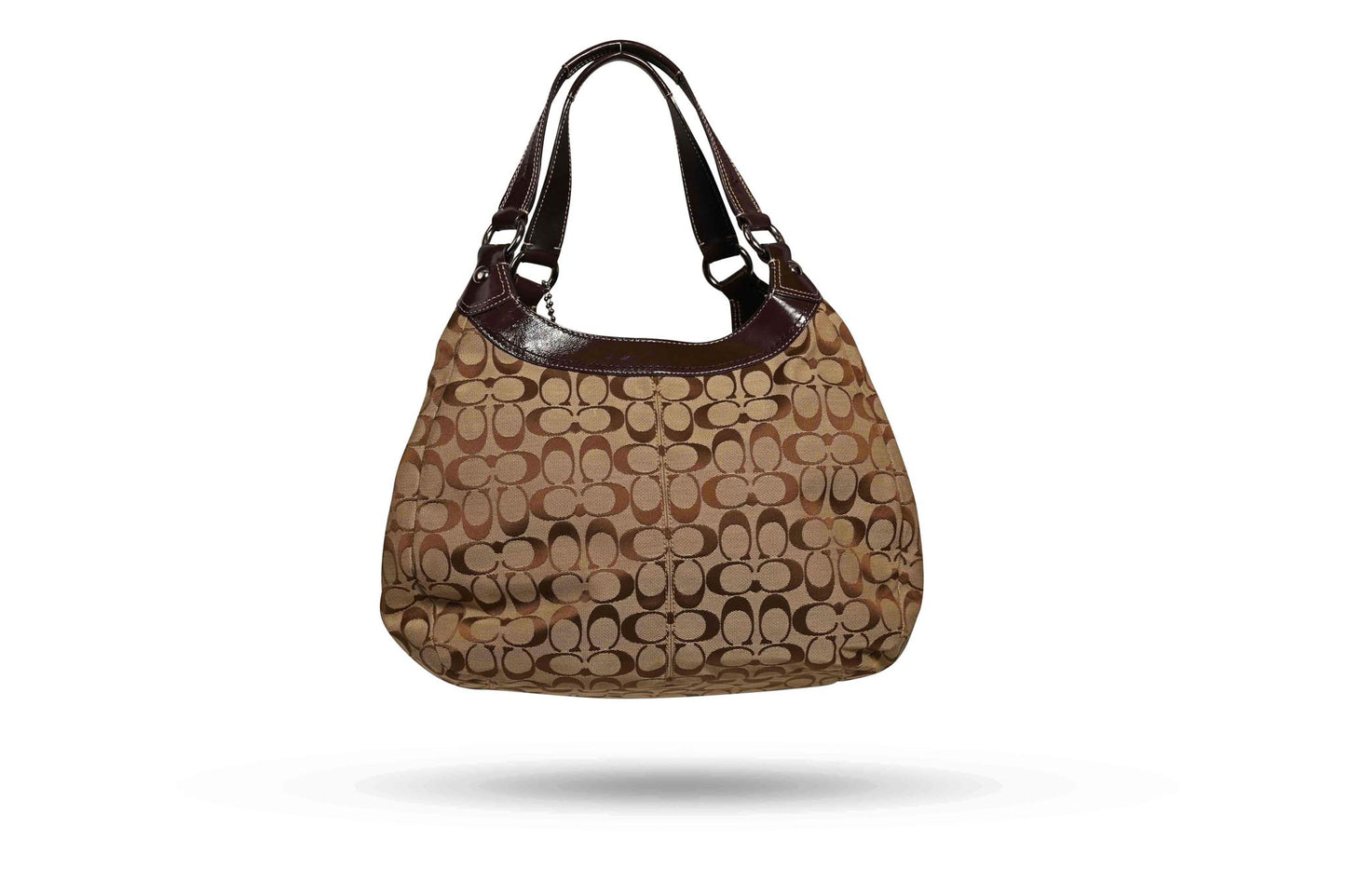 Coach Peyton signature Lurex Hobo Bag