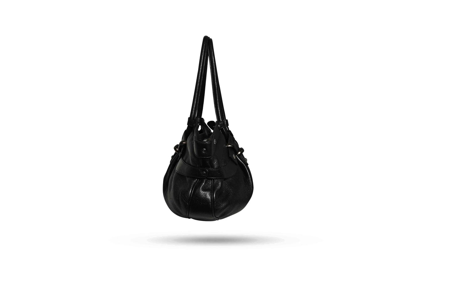 Ferragamo Black Hardware Handbag