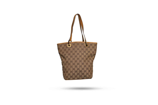 Gucci GG Canvas Bucket Tote