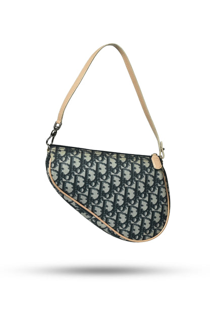 Dior Saddle Diorissimo Coated Canvas Mini