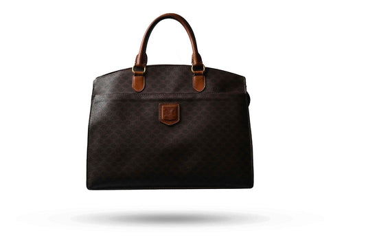 Celine Macdam Brown Handbag