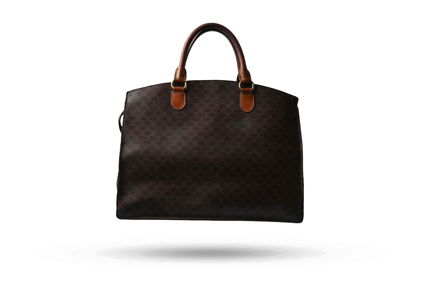 Celine Macdam Brown Handbag