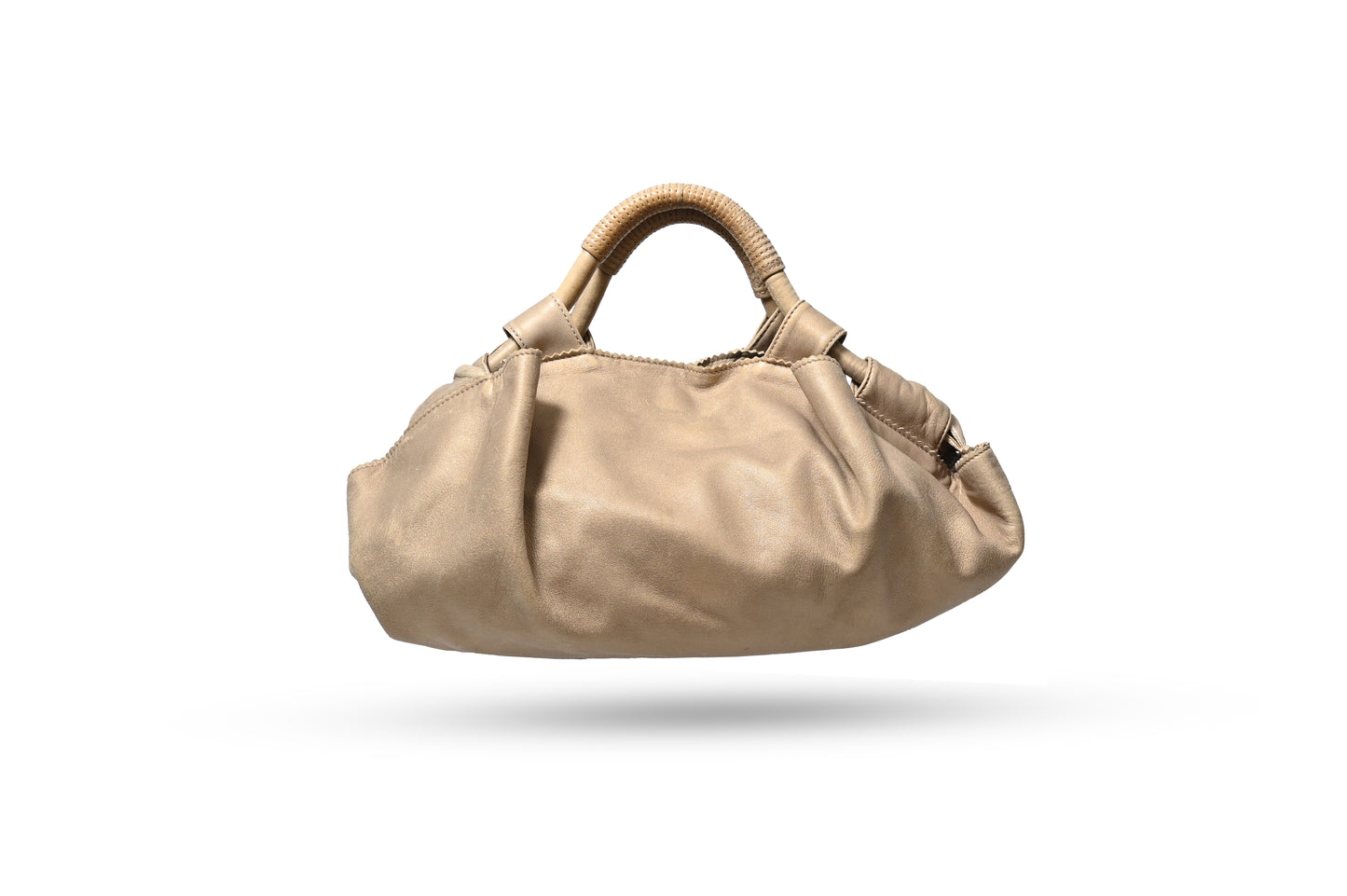 Loewe Nappa Aire Gold Leather Bag