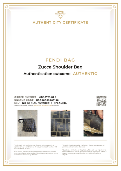 Fendi Zucca Shoulder Bag