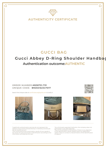 Gucci Abbey D-Ring Shoulder Handbag