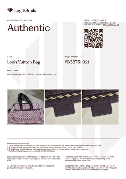 Louis Vuitton Josephine LIN PM Shoulder Bag