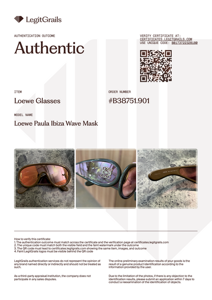 Loewe Paula Ibiza Wave Mask