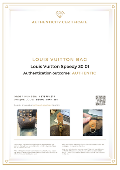 (PRE-ORDER) Louis Vuitton Speedy 30 01