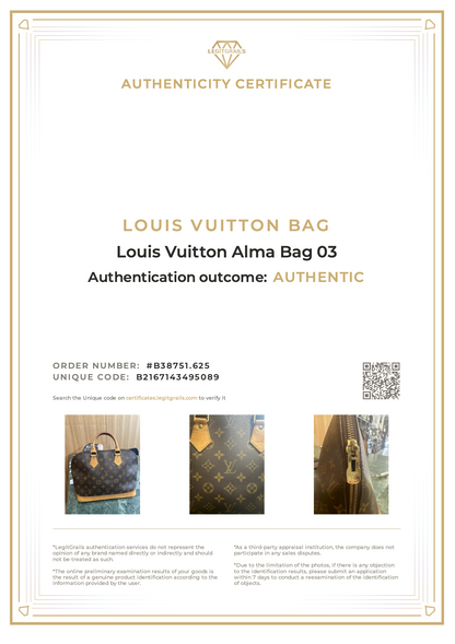 Louis Vuitton Alma Bag 03