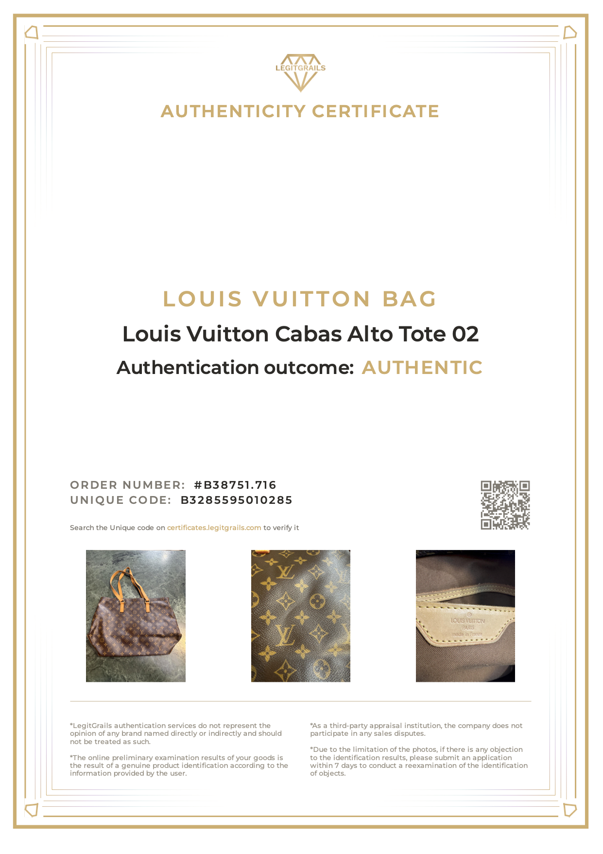 Louis Vuitton Cabas Alto Tote 02