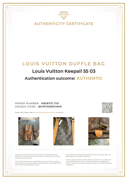 Louis Vuitton Keepall 55 03
