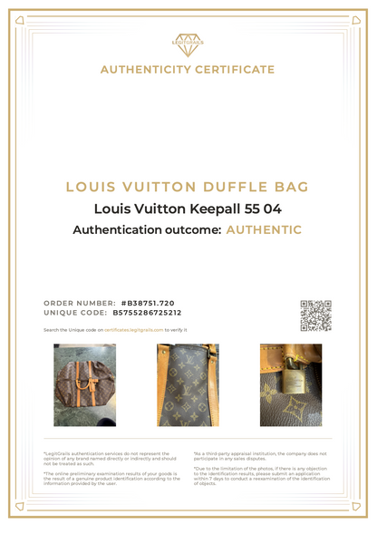 Louis Vuitton Keepall 55 04