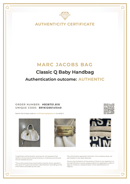 Marc Jacobs Classic Q Baby Handbag