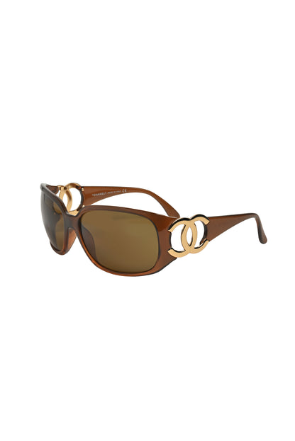 Chanel 6014 CC Brown Sunglasses