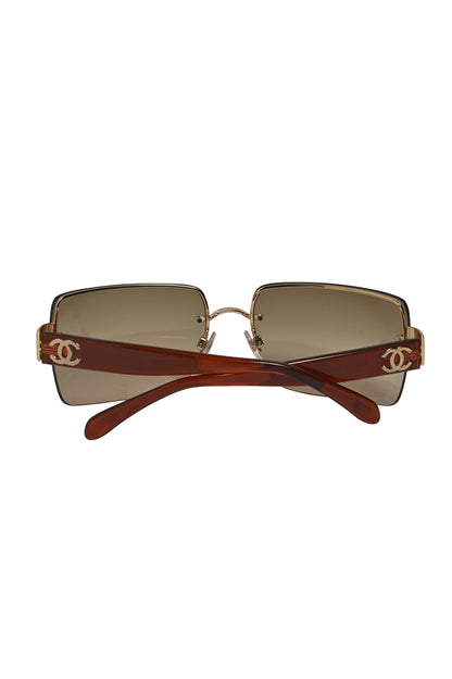 Chanel 4107-B Swarovski Sunglasses