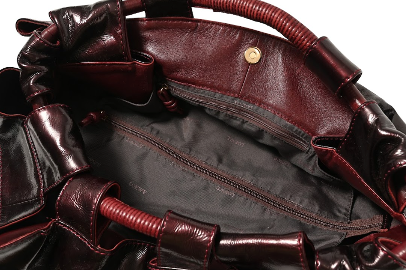 Loewe Nappa Aire Burgundy Bag