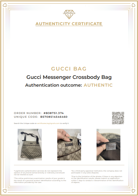 Gucci GG Messenger Crossbody Bag