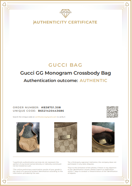 Gucci GG Canvas Crossbody Bag