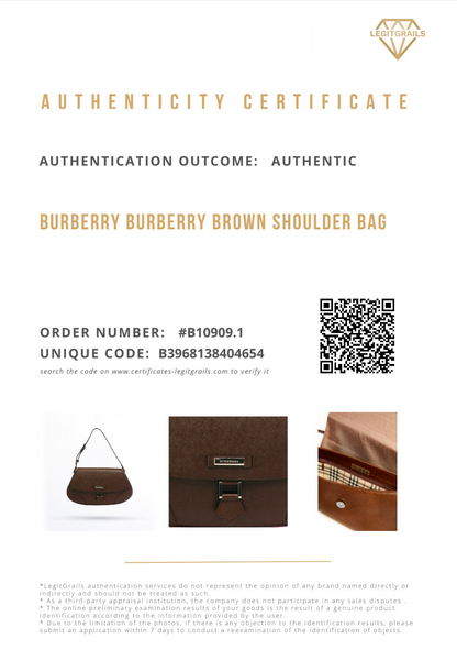 Burberry Brown Shoulder Bag