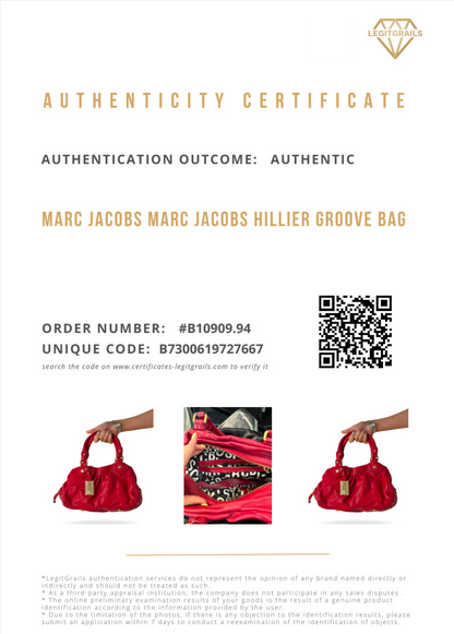 Marc Jacobs Hillier Groove Bag
