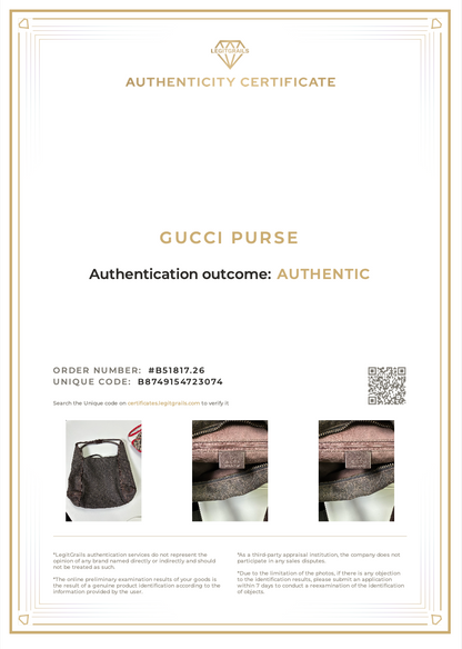 Gucci Dark Brown GG Shoulder Bag
