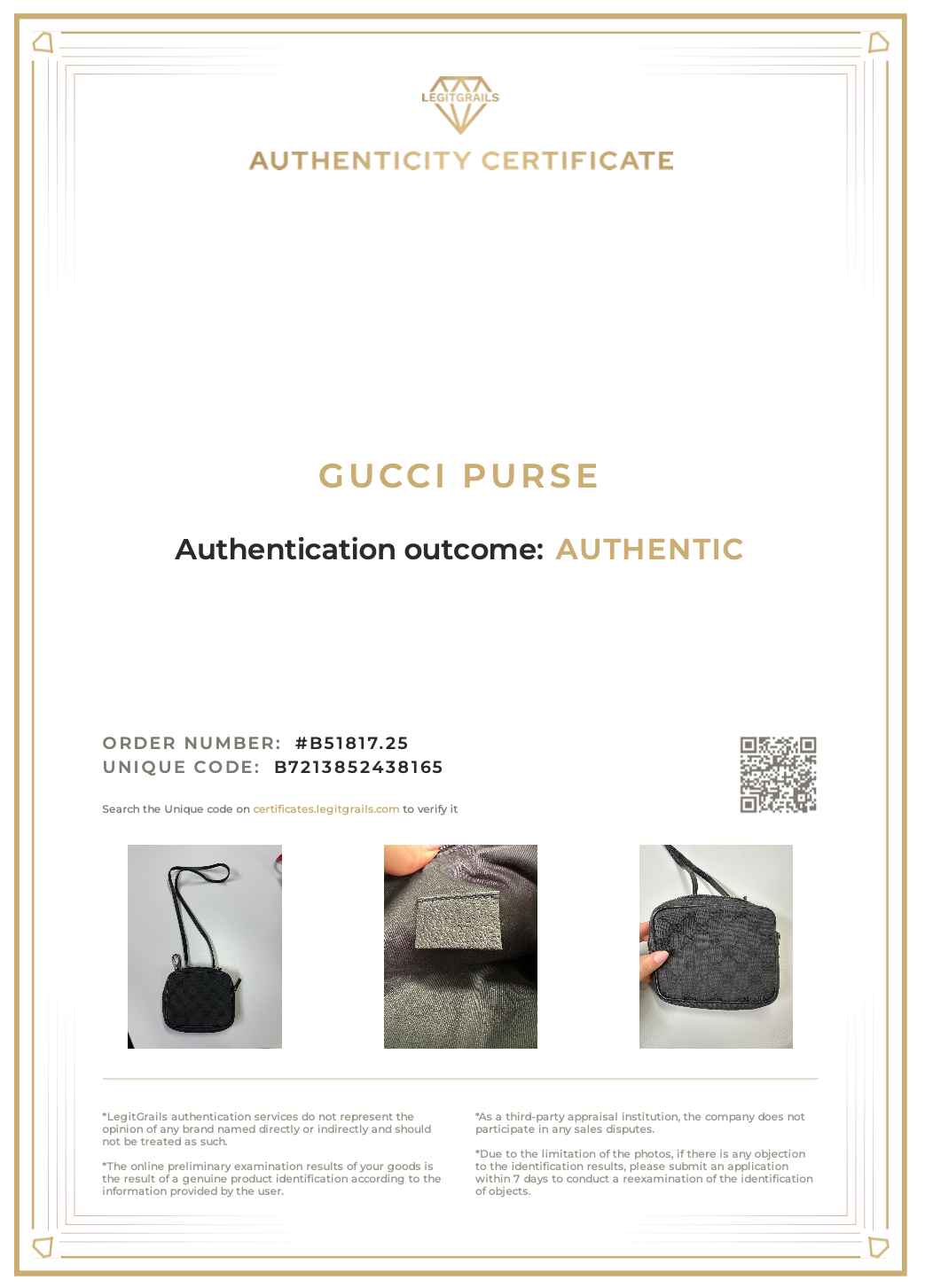 Gucci GG Pochette Crossbody Bag