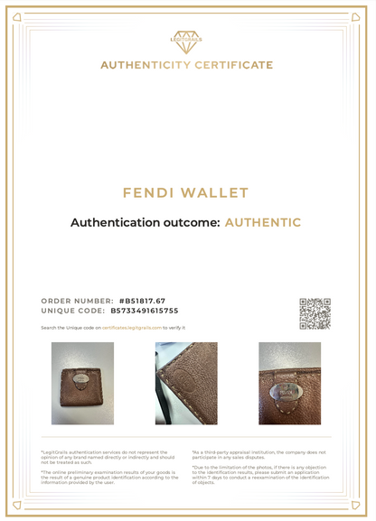 Fendi Bifold Wallet