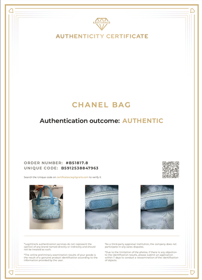 Chanel Travel Jacquard Bag