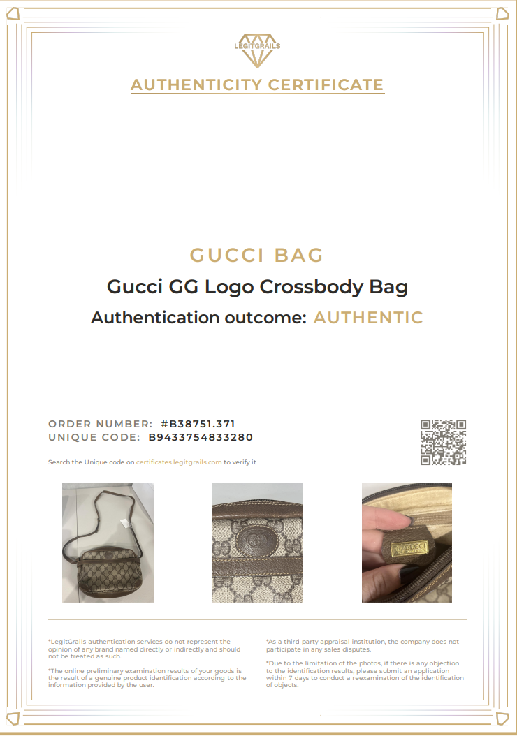 Gucci GG Logo Crossbody Bag