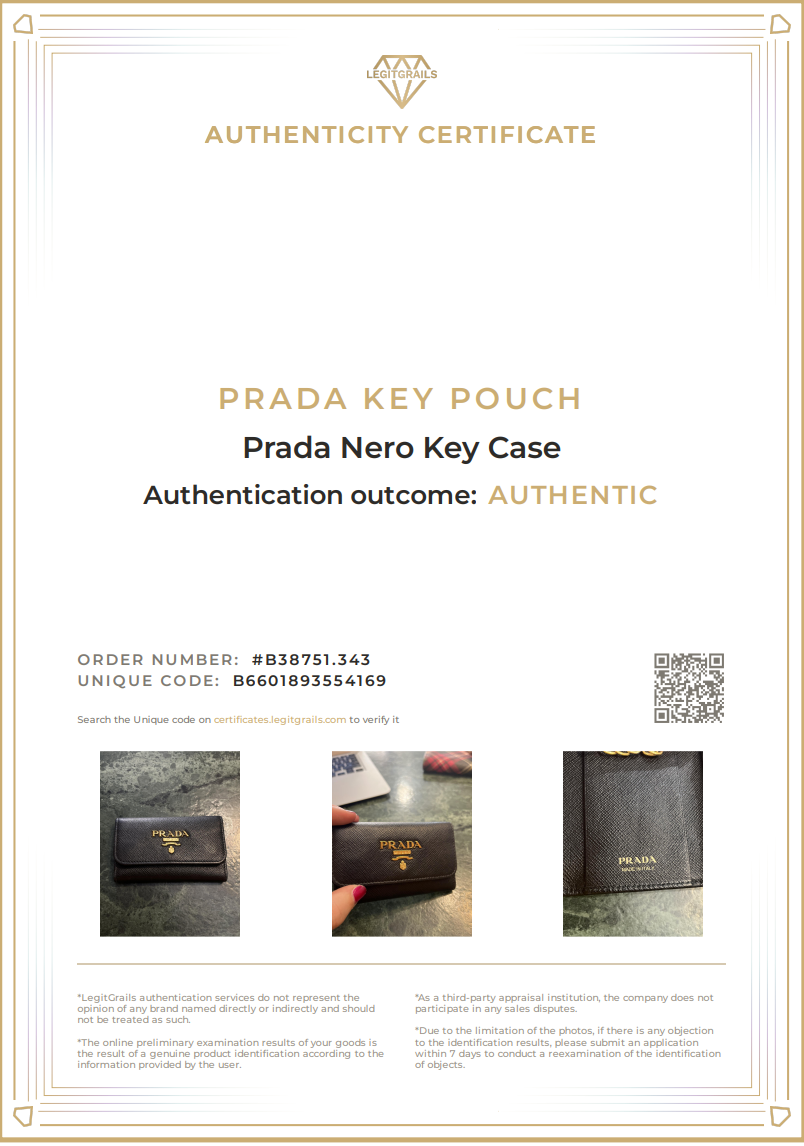 Prada Key Case Wallet