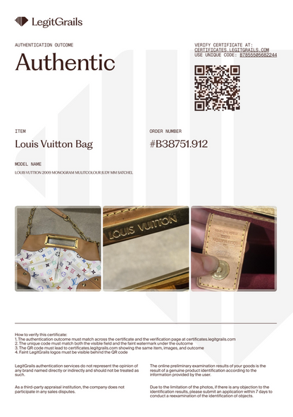 Louis Vuitton Judy MM Satchel