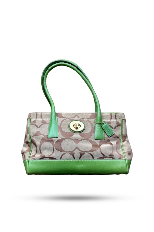 Coach Madeline Hampton Signature Bag