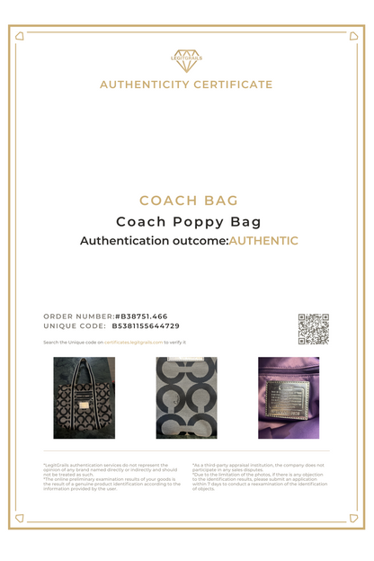 Coach Poppy Tote Bag