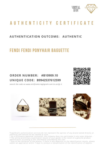 Fendi Ponyhair Baguette