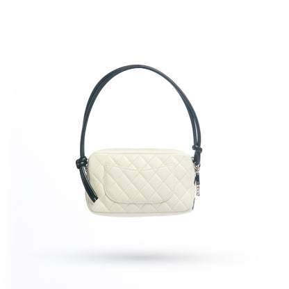 Chanel Black and White Cambon Rectangular Quilted Mini