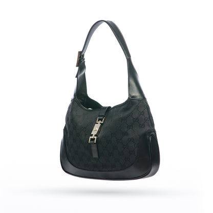 Gucci Black Monogram Jackie