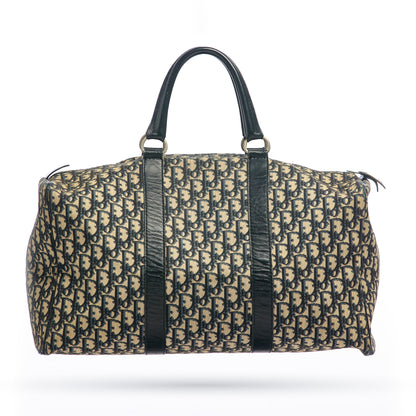 Christian Dior Blue Monogram Travel Bag