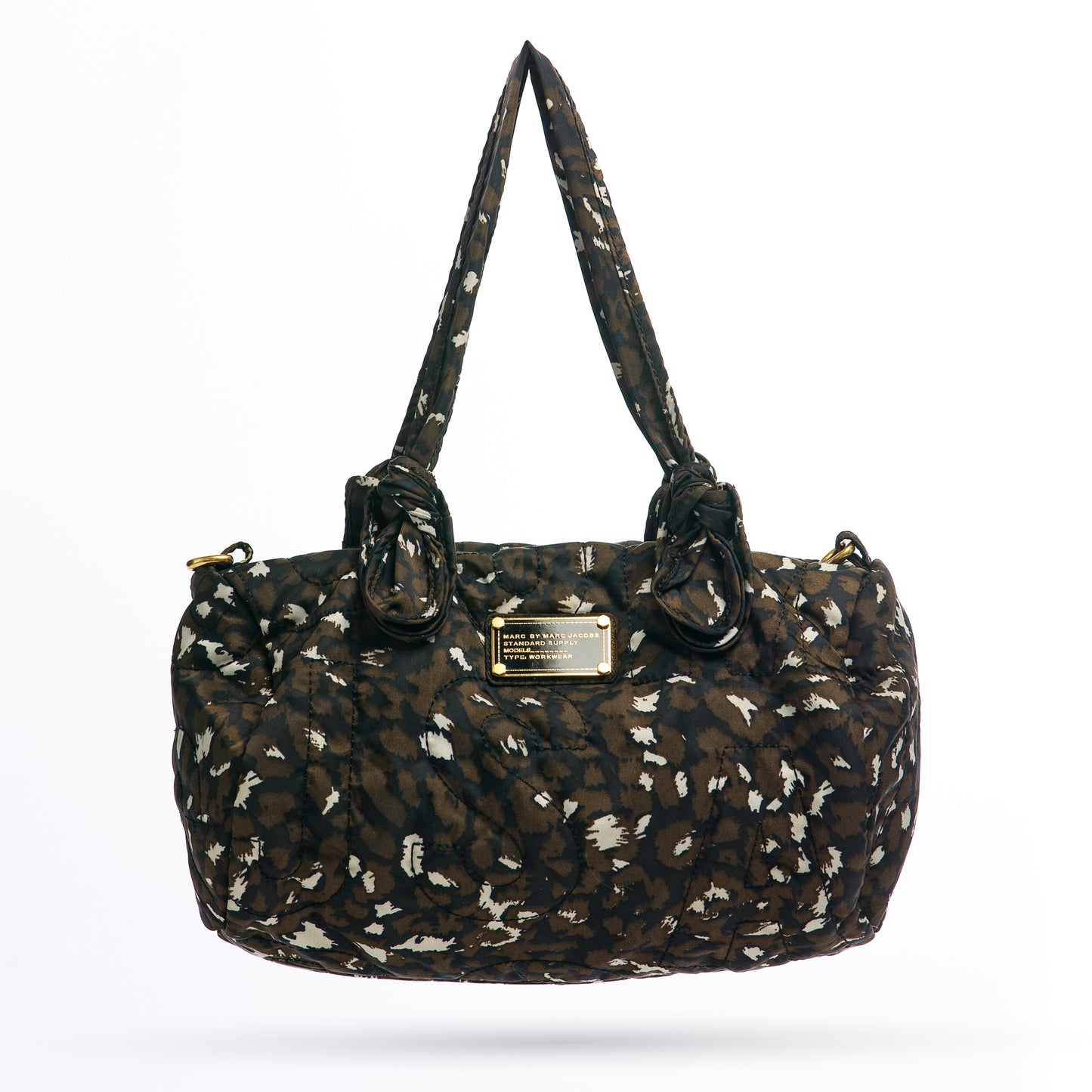 Marc Jacobs Camo Print Duffle Handbag