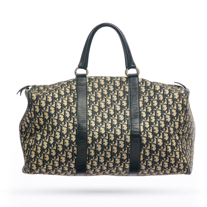 Christian Dior Blue Monogram Travel Bag