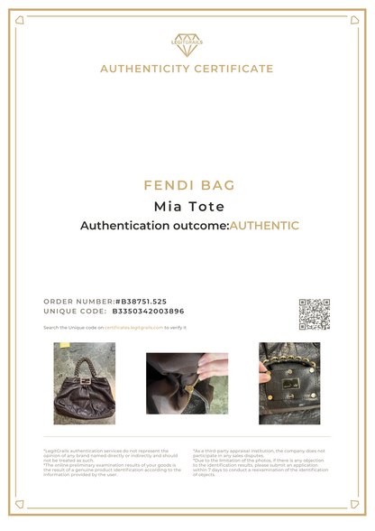 Fendi Mia Chain Tote