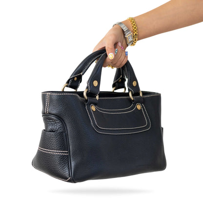 Celine Boogie Leather Handbag