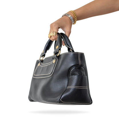Celine Boogie Leather Handbag